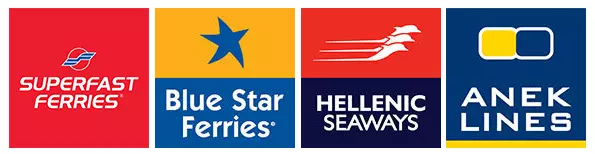 Logo ANEK SUPERFAST - BLUE STAR FERRIES