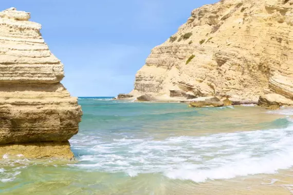 A beach on the island of Kos.