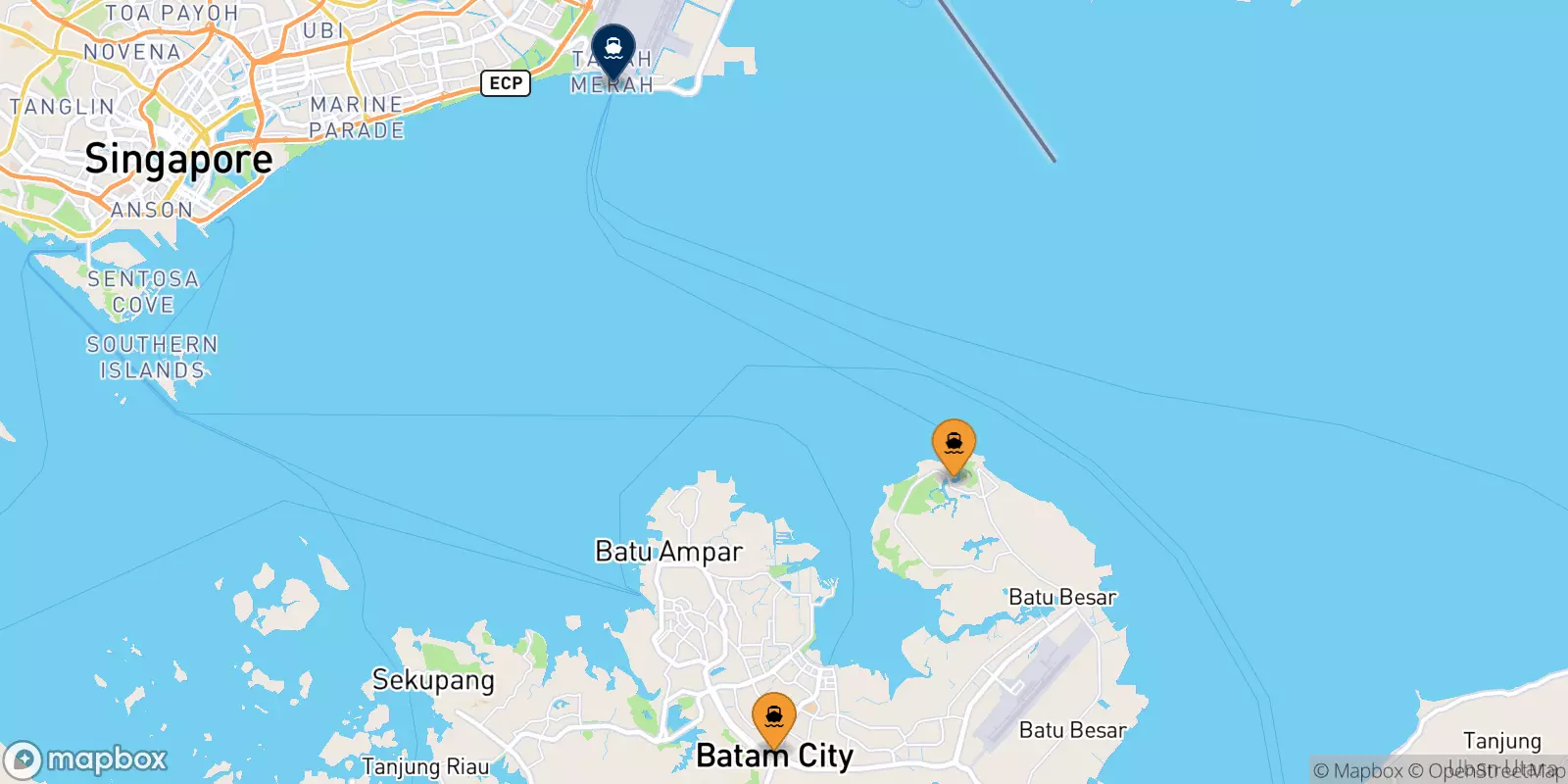 Ferries from Indonesia to Tanah Merah