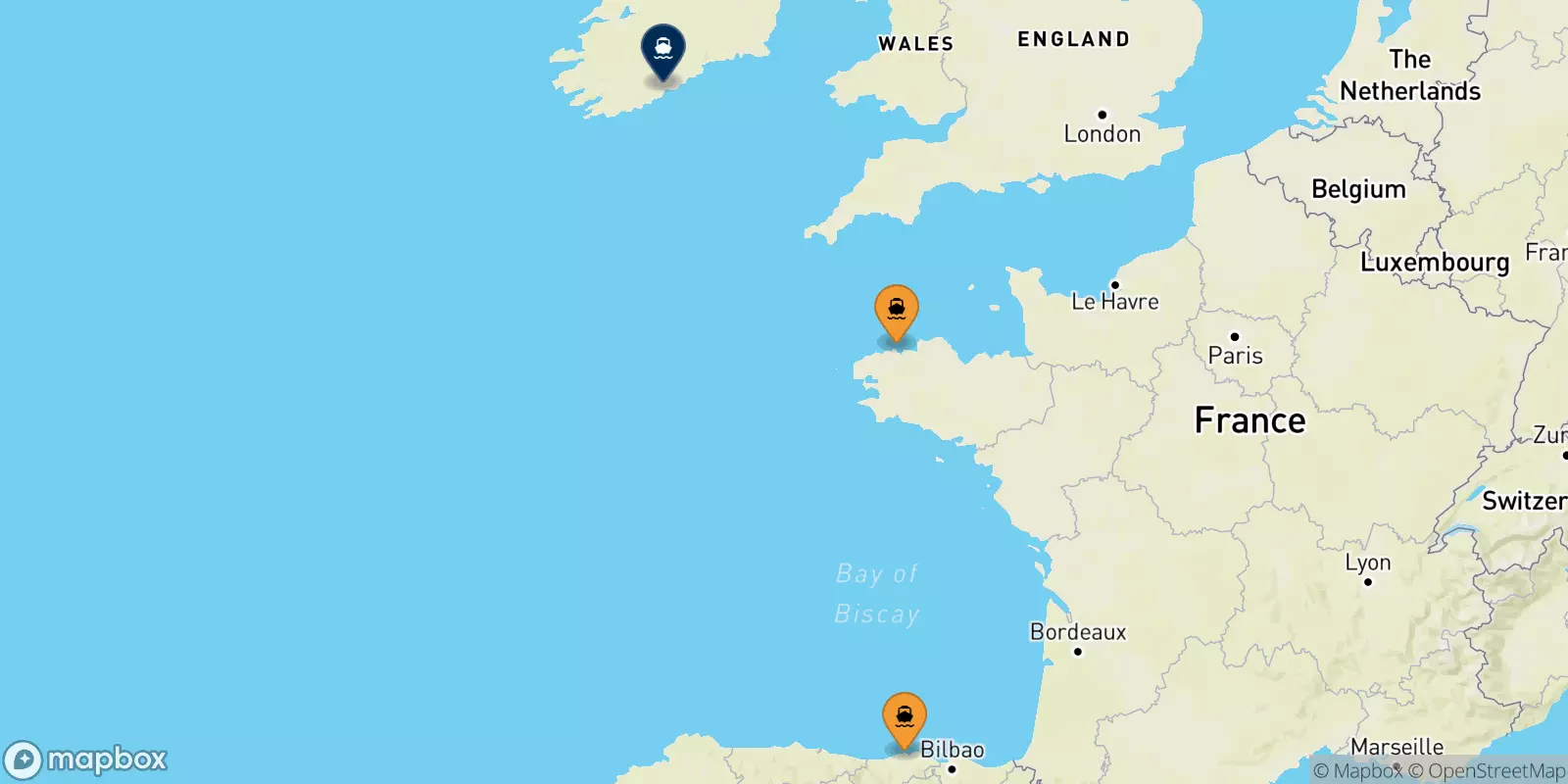 Ferries to Cork